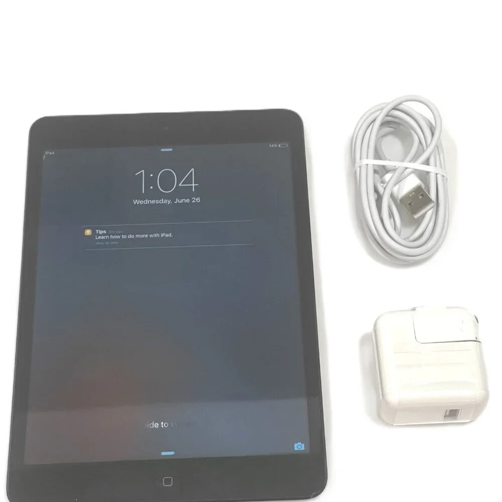 Apple iPad Mini 1st Gen 16GB Wi-Fi Black A1432 With Charger Great Condition